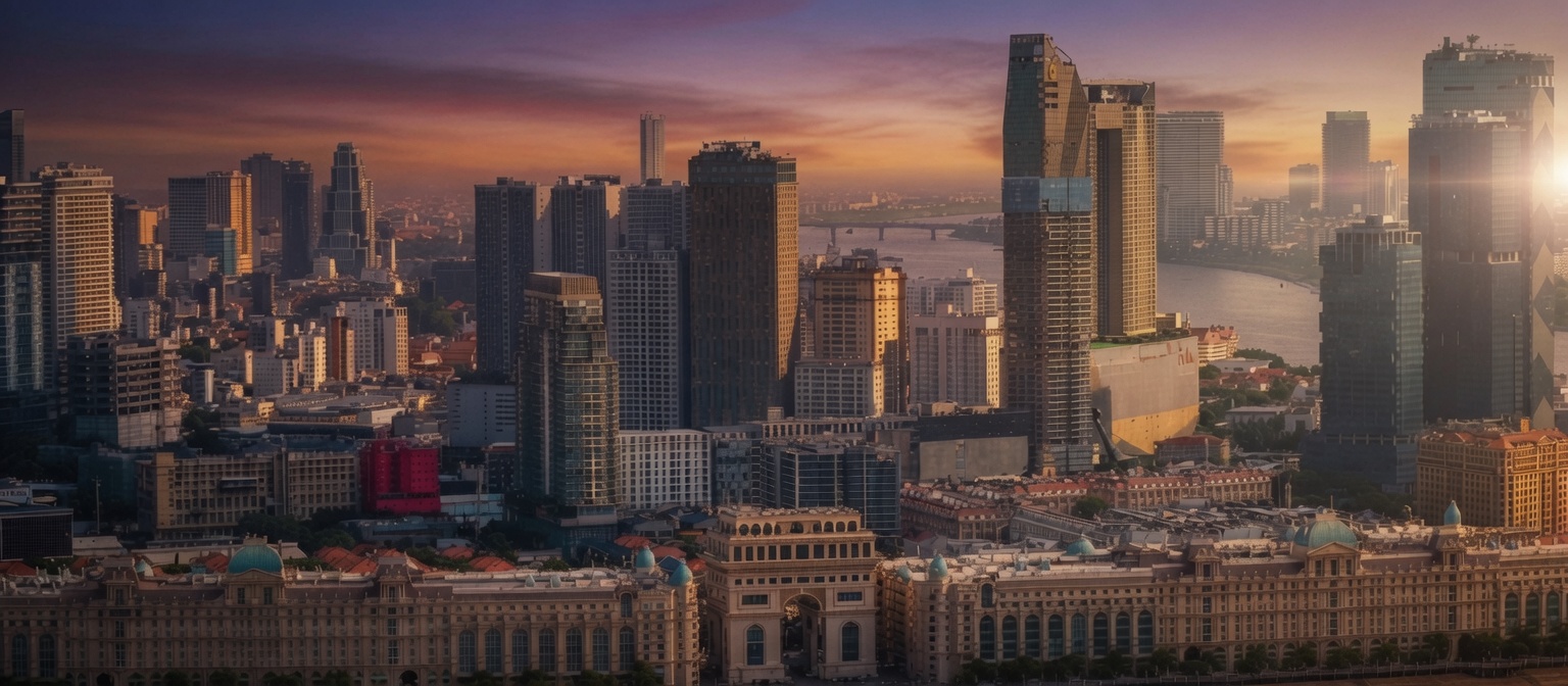 Phnom Penh Skyline